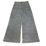 Twinset Jeans Tinta Unita Modello A Palazzo con Tasche Americane per Bambina 251GJ2541 AZZURRO TWINSET 