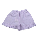Per Te Short Tinta Unita con Elastico In Vita per Neonata 34057N LILLA PER TE 