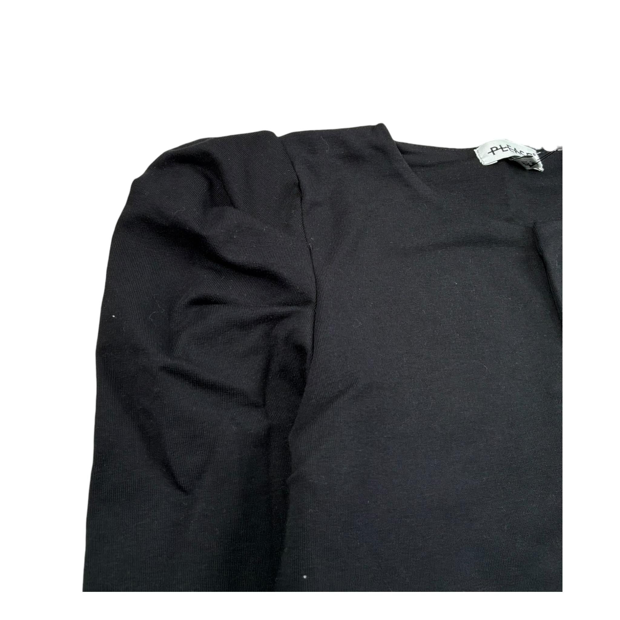 Please Giacca Tinta Unita per Bambina LG02042G29 NERO PLEASE 