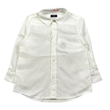 Il Gufo Camicia Manica Lunga Tinta Unita per Bambino COPCL176C0031 BIANCO IL GUFO 