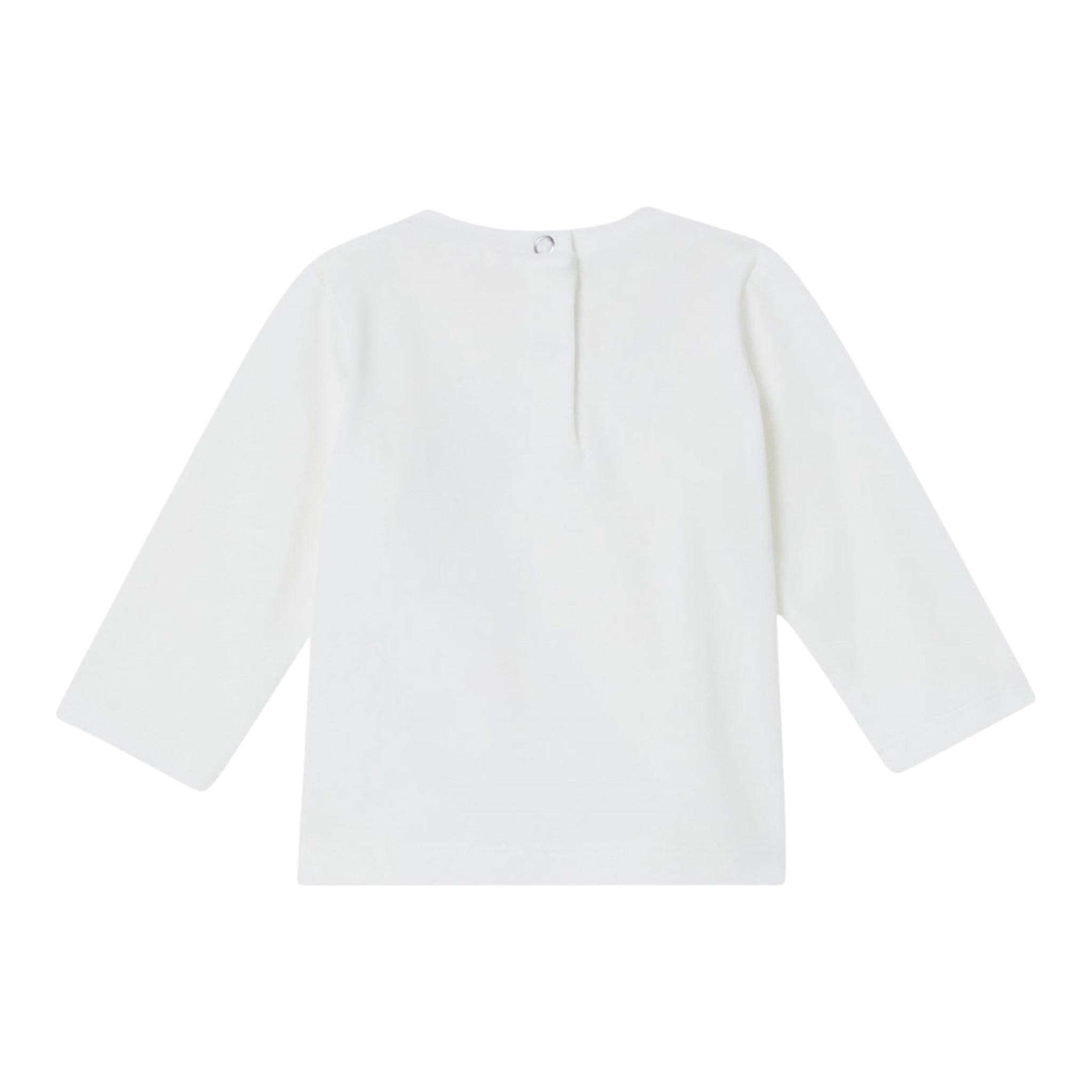 LIU JO shirt girocollo tinta unita con stampa Bianco per Neonata HF4055J0088 BIANCO LIU JO 