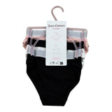 Juicy Couture Set 3 Slip Tinta Unita con Stampa per Bambina JBX58233 ROSA JUICY COUTURE 