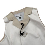 Shako' Gilet Tinta Unita con Bottoni per Neonato GILETT ORO SHAKO' 