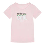 Guess T-Shirt Tinta Unita con Stampa per Bambina K5RI17K6YW4 ROSA GUESS 