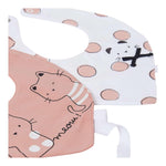 Mayoral Set 2 Pezzi Bavette Bicolore per Neonata 9094 BIANCO/ROSA MAYORAL 