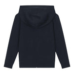 DOLCE & GABBANA maglia tinta unita con zip e cappuccio Blu per Bambino L4KW21 BLU DOLCE & GABBANA 