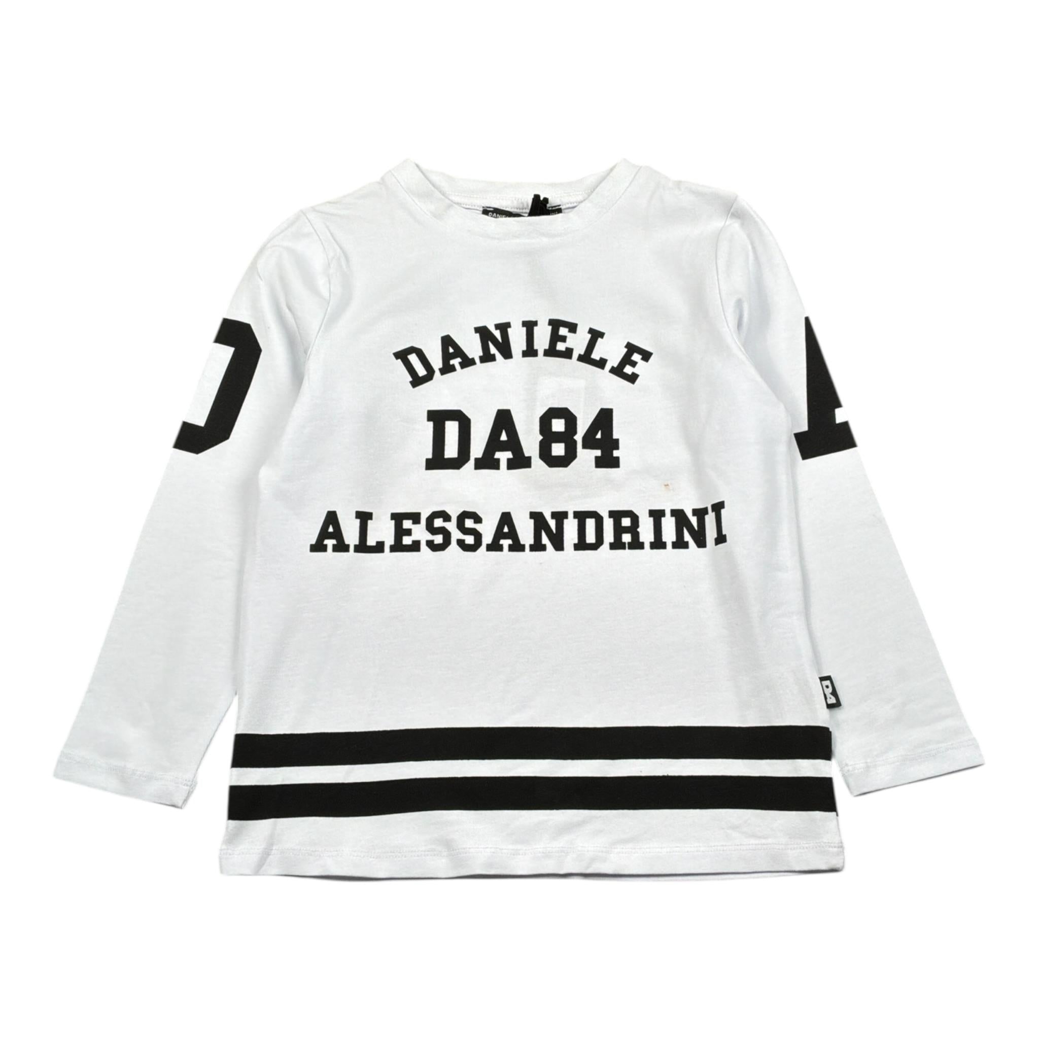 Daniele Alessandrini Shirt Girocollo tinta unita con Strampa Bianco per Bambino 1231M1424 BIANCO DANIELE ALESSANDRINI 