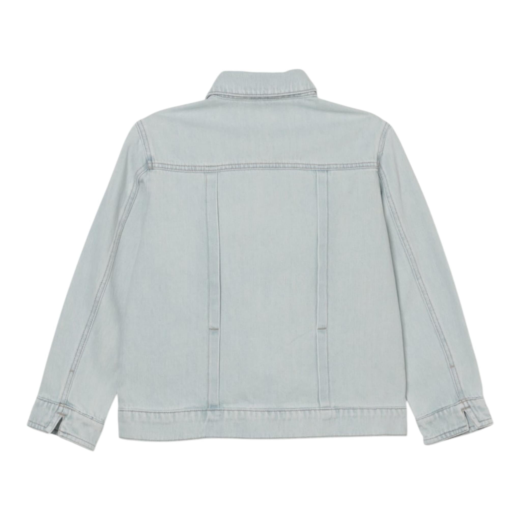 Aspesi Giacca In Denim Tinta Unita  per Bambino S25017GRJ0042X AZZURRO ASPESI 