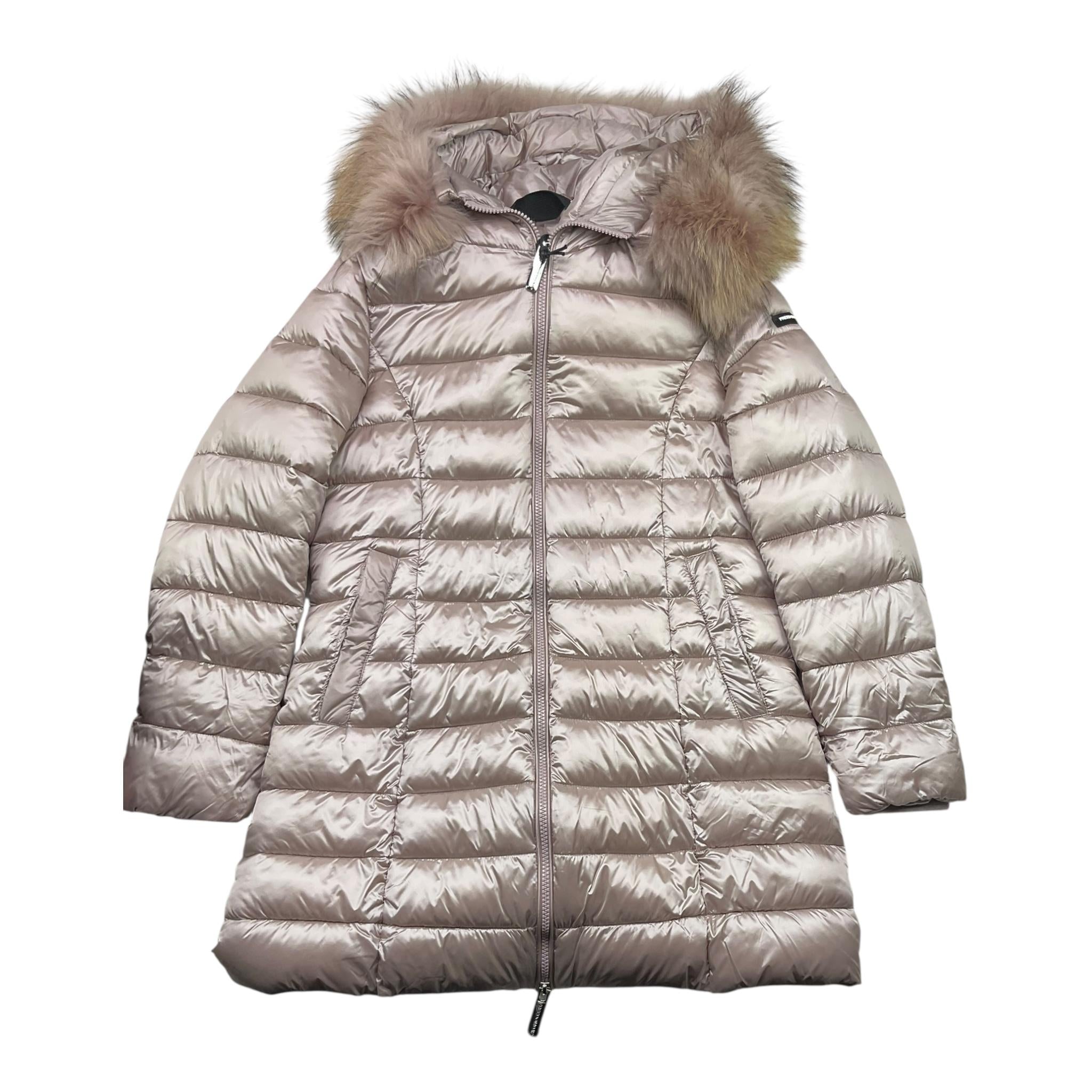 FREEDOMDAY giubbino lungo tinta unita con zip e cappuccio Rosa per Bambina IFRG6815AH767 ROSA FREEDOMDAY 