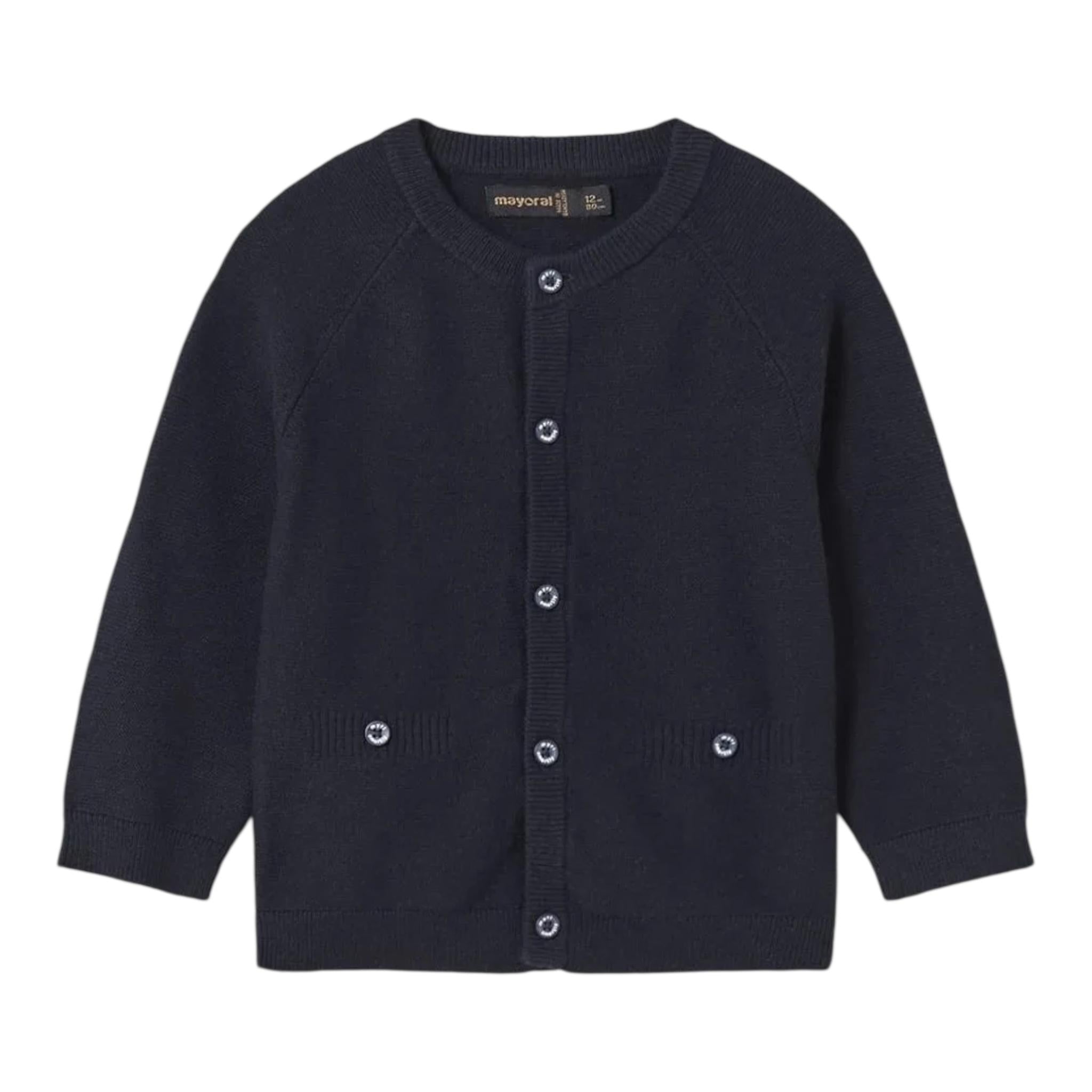 MAYORAL cardigan tinta unita  Blu per Bambino 232490J BLU MAYORAL 