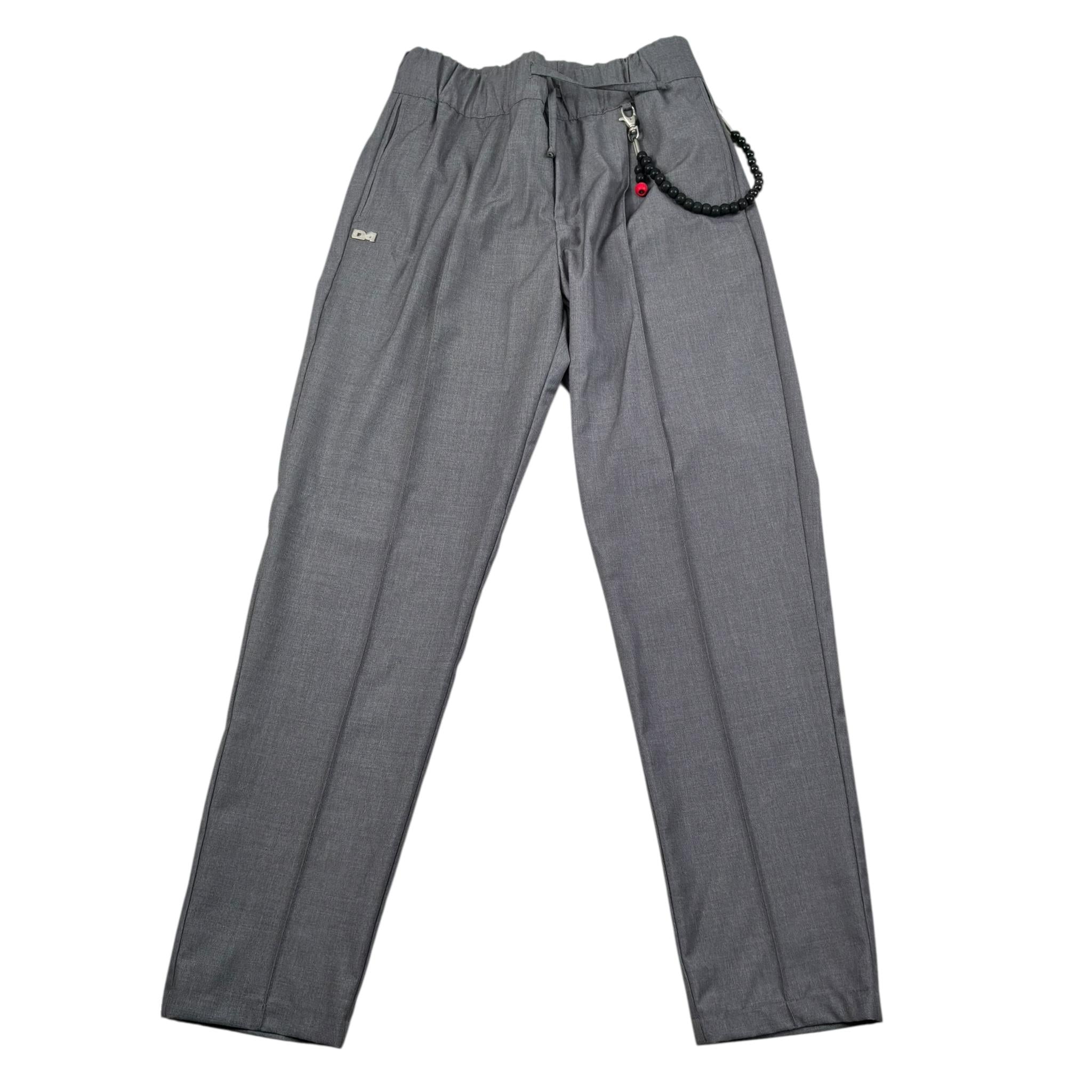 Daniele Alessandrini Pantalone Tinta Unita con Elastico In Vita per Bambino 1231P1365 GRIGIO DANIELE ALESSANDRINI 