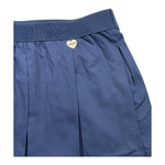 Dou Dou Gonna Tinta Unita Con Elastico In Vita Blu Per Neonata LBG5266 BLU LE BEBE' 