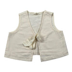Zhoe & Tobiah Gilet Tinta Unita per Bambina LYT4FJ PANNA ZHOE & TOBIAH 