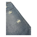 Moschino Bermuda In Denim Tinta Unita per Bambino HUQ026 BLU MOSCHINO 