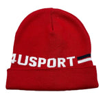 CESARE PACIOTTI cappello tinta unita con logo Rosso per Neonato CAP2302B ROSSO CESARE PACIOTTI 