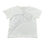 Please T-Shirt Girocollo tinta unita con Stampa Bianco per Neonato MB64030B BIANCO PLEASE 