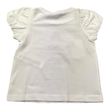 Liu Jo T-Shirt Girocollo Tinta Unita con Stampa per Neonata KA5008N BIANCO LIU JO 