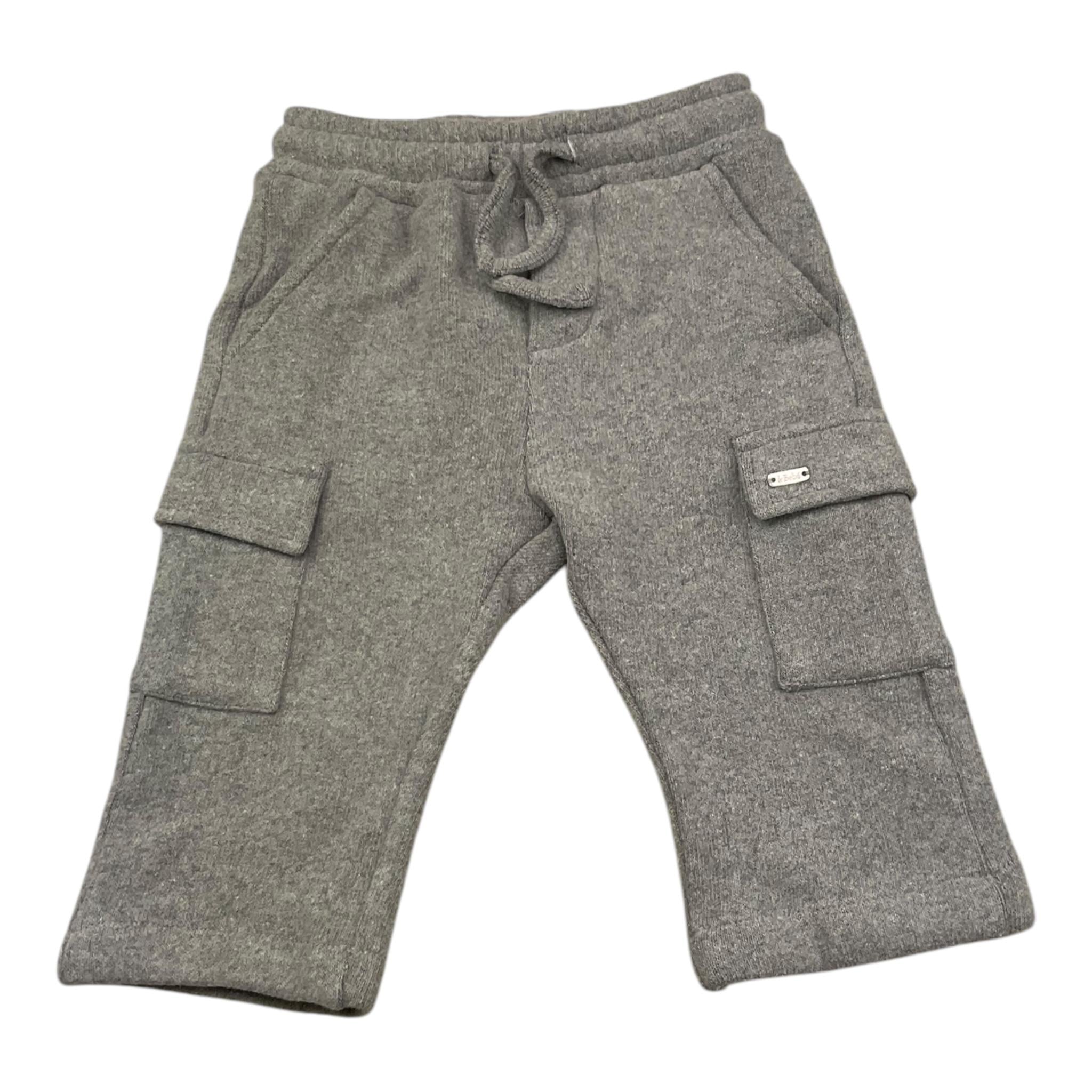 LE BEBE' pantalone tinta unita con elastico in vita Grigio per Neonata LBB5240 GRIGIO LE BEBE' 