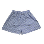 Liu Jo Short Tinta Unita con Fantasia A Righe per Bambina KA5051X AZZURRO LIU JO 