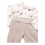 MAYORAL completo 2pz bicolore maglia-ghettina Bianco/rosa per Neonata 2506 BIANCO/ROSA MAYORAL 