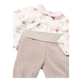 MAYORAL completo 2pz bicolore maglia-ghettina Bianco/rosa per Neonata 2506 BIANCO/ROSA MAYORAL 