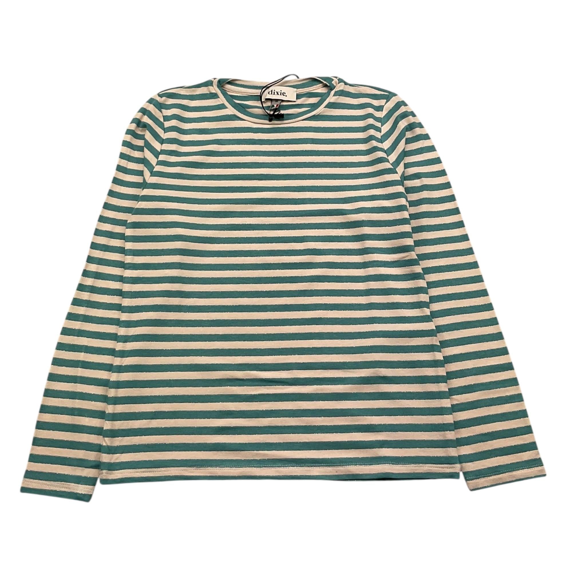 DIXIE shirt fantasia a righe Verde acqua per Bambina LB44031G56 VERDE ACQUA DIXIE 