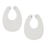 Mayoral Set 2 Pezzi Bavette Tinta Unita per Neonata 9150 BIANCO MAYORAL 