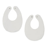 Mayoral Set 2 Pezzi Bavette Tinta Unita per Neonata 9150 BIANCO MAYORAL 