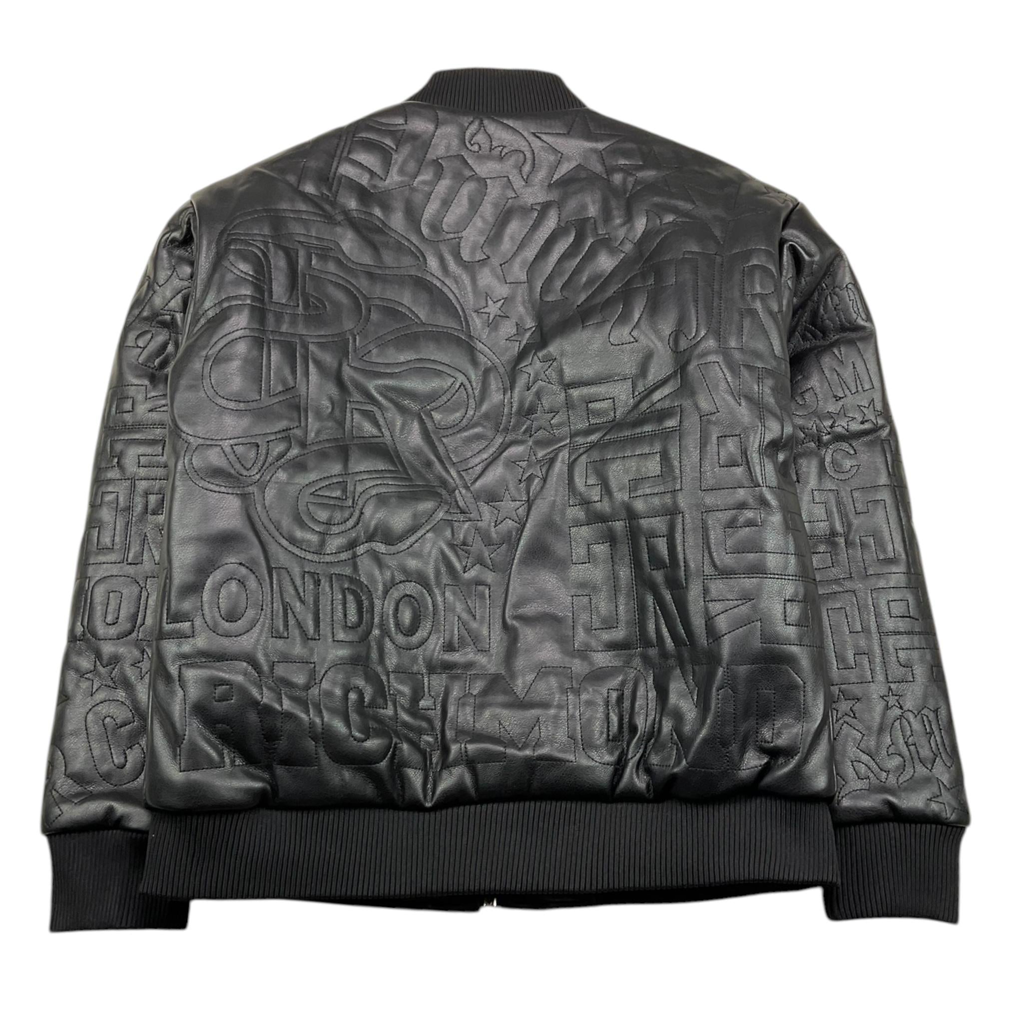 JOHN RICHMOND giubbino tinta unita con ricami logo Nero per Bambino RBA25213GB NERO JOHN RICHMOND 