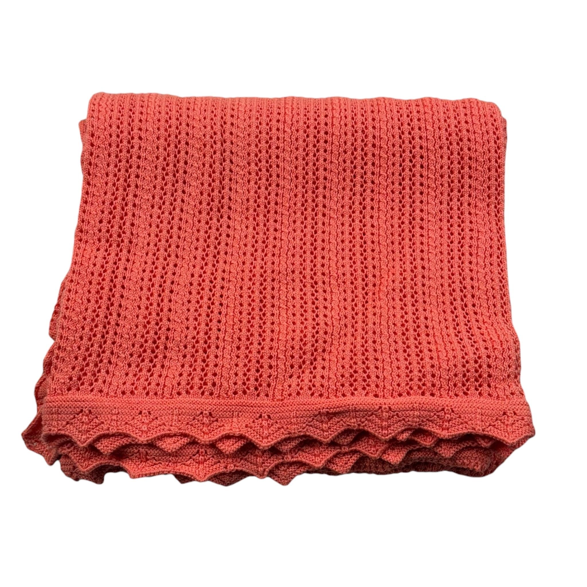 Wedoble Coperta Tinta Unita per Neonata V2506306A CORALLO WEDOBLE 