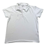 Pype Polo Mezza Manica Tinta Unita Bianco Per Bambino