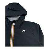 K-Way Giubbino Tinta Unita con Cappuccio per Bambino K21371W NERO K-WAY 