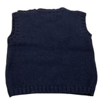 LA STUPENDERIA giet in maglia tinta unita Blu per Neonato VCGL01 BLU LA STUPENDERIA 