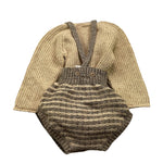 PAZ RODRIGUEZ completo 2 pezzi maglia-pagliaccetto Beige per Neonato 003131813 BEIGE PAZ RODRIGUEZ 