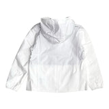 K-Way Giubbino Tinta Unita con Zip E Cappuccio per Bambina K2148NW BIANCO K-WAY 