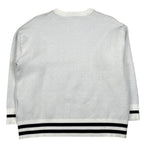 Just Cavalli Maglia Girocollo Tinta Unita con Stampa per Bambina JGP26180MA BIANCO JUST CAVALLI 