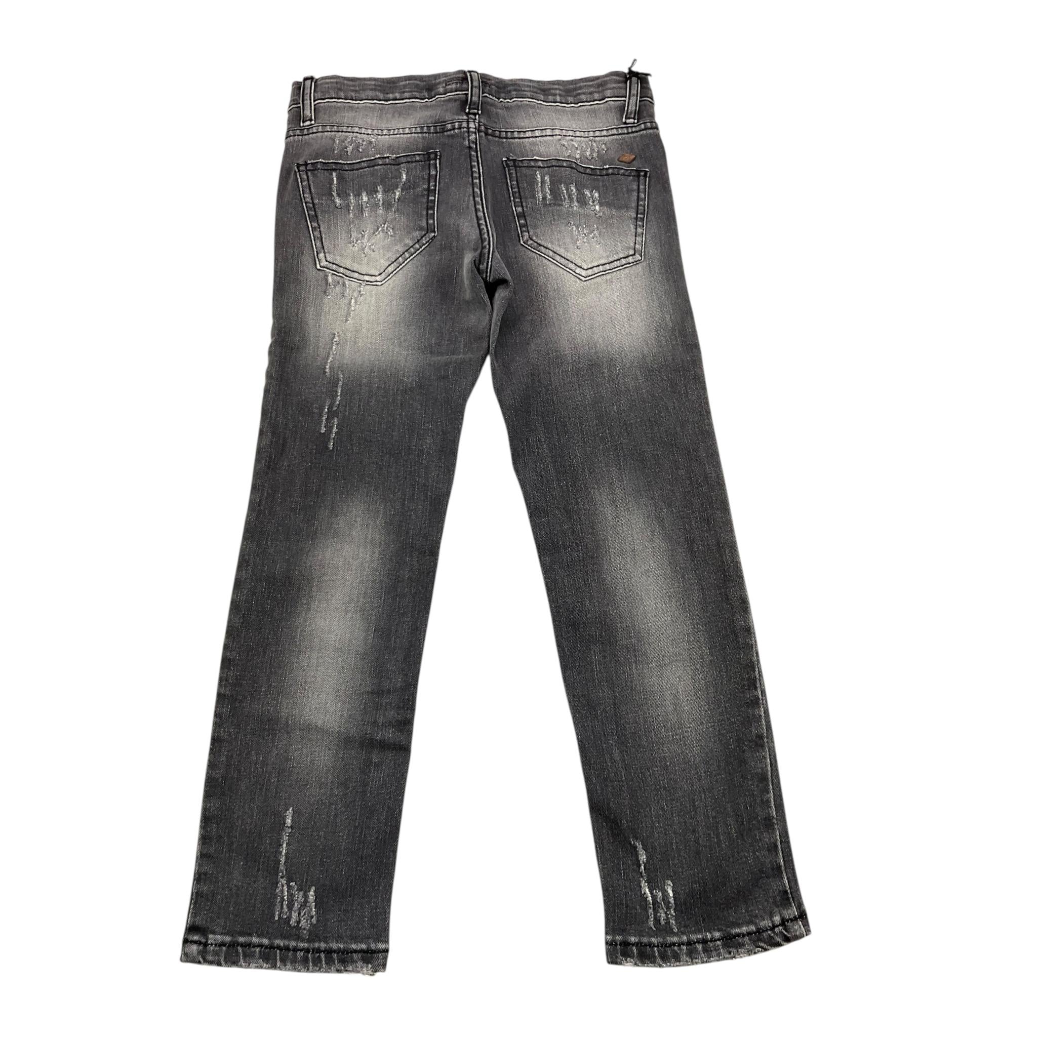 NUPKEET jeans tinta unita con girovita regolabile Nero per Bambino NJNNUP NERO NUPKEET 