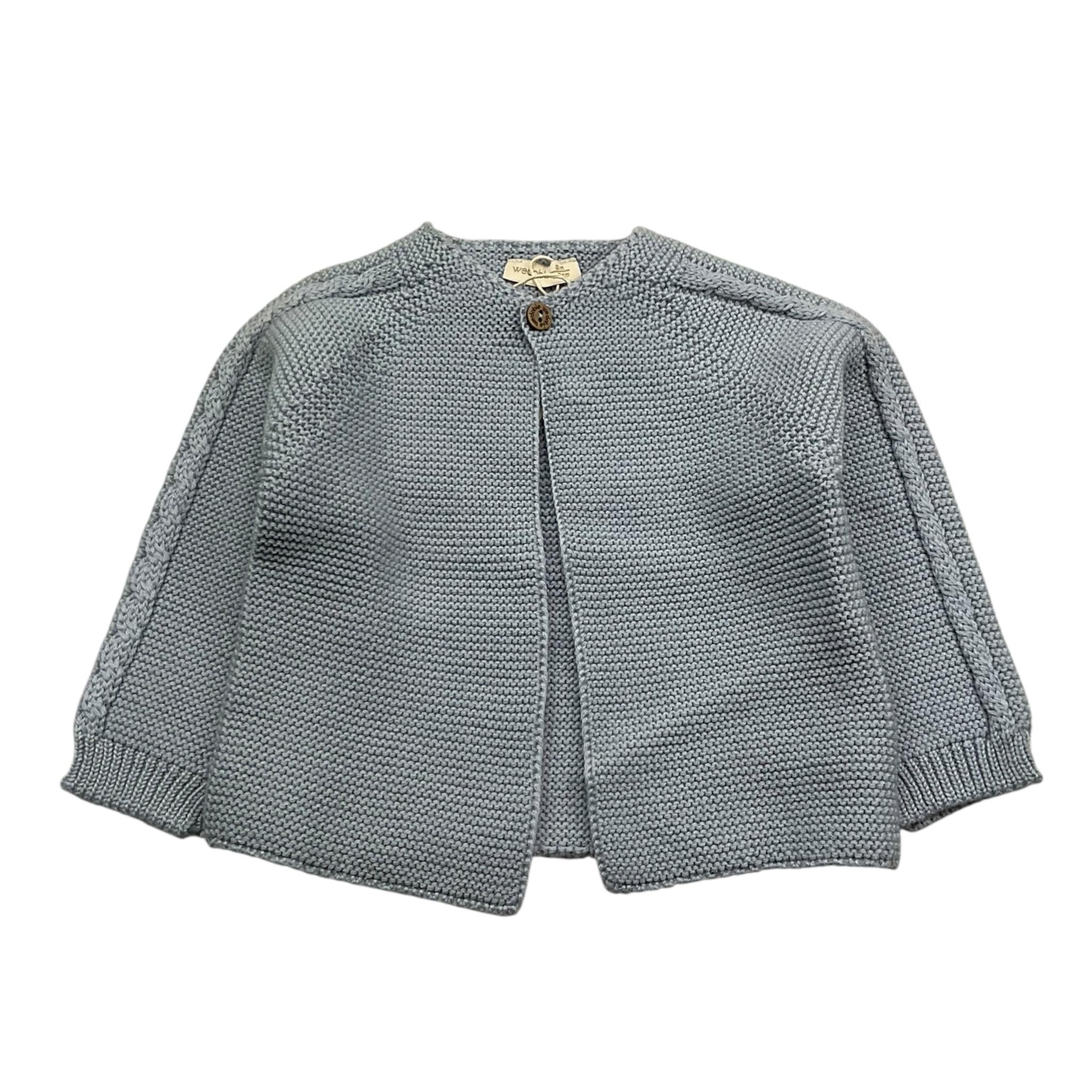 WEDOBLE cardigan tinta unita Azzurro per Neonato I2408308 AZZURRO WEDOBLE 