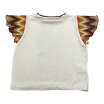 La Stupenderia Canotta Tinta Unita con Maniche In Contrasto per Bambina TJMG72 BIANCO LA STUPENDERIA 