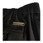 John Richmond Pantalone Tinta Unita con Elastico In Vita per Neonato RBP24189PA NERO JOHN RICHMOND 