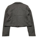 PLEASE giacca modello crop tinta unita Grigio per Bambina JB01172G66 GRIGIO PLEASE 