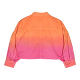 Philosophy Zweifarbiges Crop-Shirt Orange für Mädchen