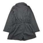 TO be too tutina tinta unita con fantasia a righe e cintura Nero per Bambina TBT2518 NERO TO be too 