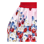 Monnalisa Gonna tinta unita con Stampe Bianco per Neonata 11A700 BIANCO MONNALISA 