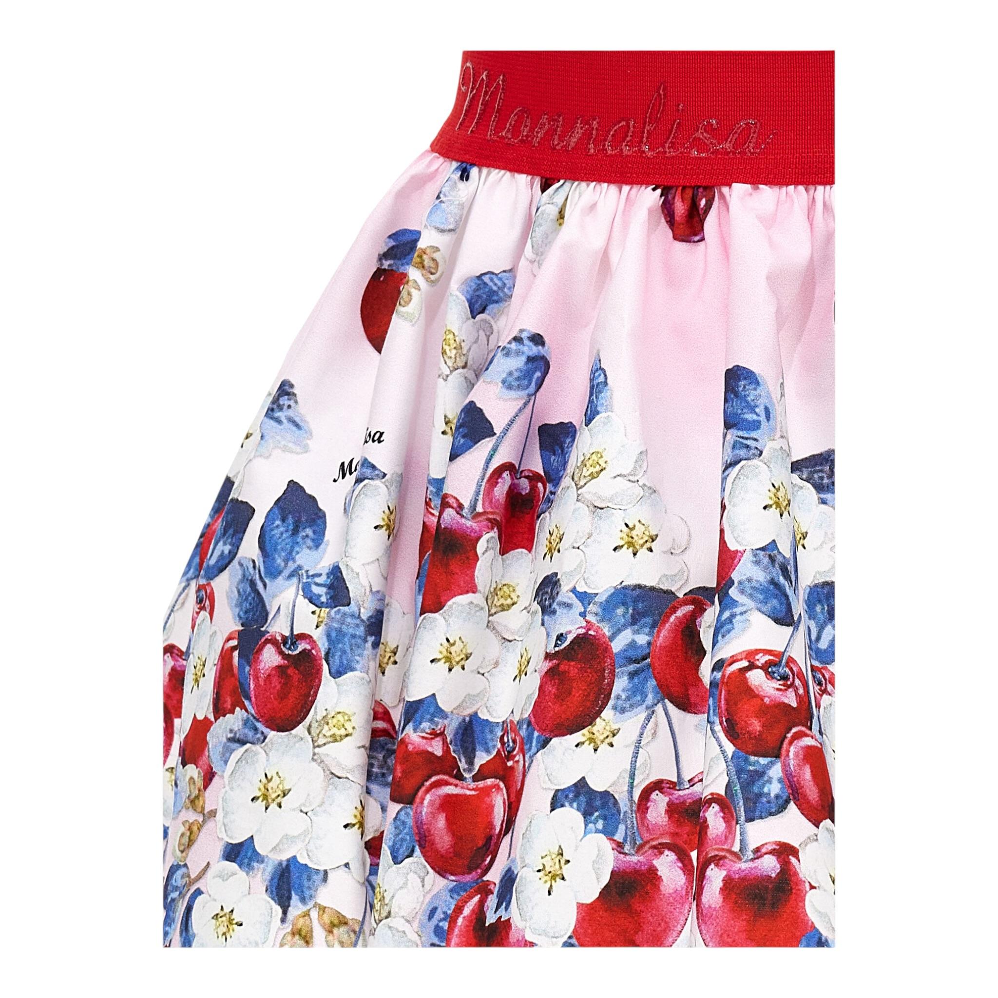 Monnalisa Gonna tinta unita con Stampe Bianco per Neonata 11A700 BIANCO MONNALISA 