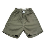 Manuel Ritz Bermuda Tinta Unita con Elastico In Vita per Neonato MR3118N VERDE MANUEL RITZ 