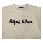 REFRIGUE shirt girocollo tinta unita con stampa Bianco per Bambino RW782X BIANCO REFRIGUE 