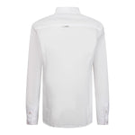 Antony Morato Camicia tinta unita con Collo Coreano Bianco per Bambino MKSL00279X BIANCO ANTONY MORATO 