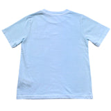 Saint Barth T-Shirt Girocollo Tinta Unita con Stampa per Bambino POT00020123 AZZURRO SAINT BARTH 