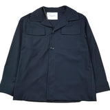 Paolo Pecora Camicia Manica Lunga Tinta Unita con Tasconi per Bambino PP4193 BLU PAOLO PECORA 